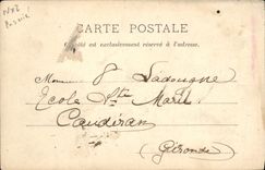 Vintage Postcard Barnum Circus & Bailey One of the group of elephants Elephant