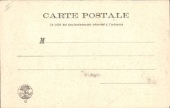 Vintage Postcard Kiosk of the music On the Orleans boulevard