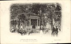 CPA Kiosque de la musique Neris les Bains 