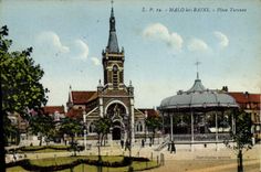 Vintage Postcard Kiosque Malo the Baths Places Turenne
