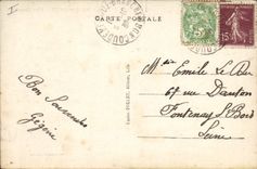 Vintage Postcard Kiosque Malo the Baths Places Turenne