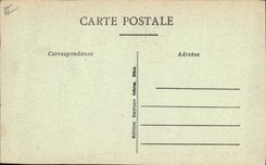 Vintage Postcard Cannes alleys and the Kiosk of the music