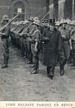 CPA Militaria Louis Haldane passant en revue 
