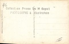 Vintage Postcard Militaria Louis Haldane reviewing