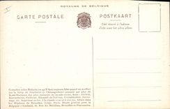 CPA Militaria General Leman Defenseur de Liege