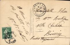 Vintage Postcard General Militaria Two generals General Joffre Cadorna