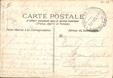 CPA Militaria Guillaume est bien malade 