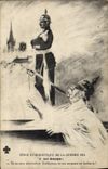 Vintage Postcard Militaria Its disciple Guillaume