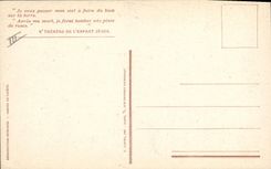 CPA Militaria Therese de l'Enfant Jesus Attentive a toutes les causes 