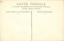 Vintage Postcard Militaria Officier has horse