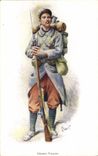 CPA Militaria Infanterie francaise Publicite Kananga du Japon Rigaud Paris Rue de la Paix 
