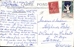 CPA Militaria Byrrh Infanterie en ligne (carte toilee) 