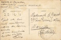 Vintage Postcard Militaria Chart Paris Trawl-nets Bar the Duke Brussels