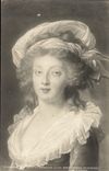 CPA Musee de Versailles Marie Therese Princesse des Deux Siciles 