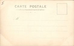 Postal Vagar de Versalles la Sra. lebrun Marie Antoinette tiene la rosa