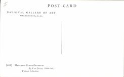 Postal Marchesa Elena Grimaldi Van Dyck Widener Colección