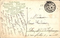 CPA Fantaisie Fleurs Enfant 