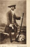 Postal Caza Goya Retrato de Carlos III Museo del Prado Madrid