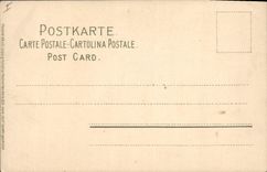 CPA Chasse Cerf Biches 