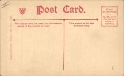 Vintage Postcard Fantasy Illustrator A loving cup Angel