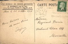 Vintage Postcard Fantasy Illustrator Old woman routine Progress