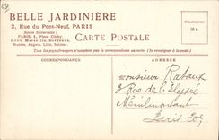 Vintage Postcard Fantasy Illustrator Garden Beautiful Brittany Landscapes