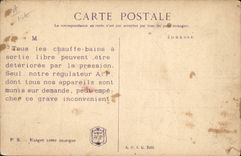 Vintage Postcard Fantasy Illustrator Hydrotherapy