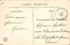 Vintage Postcard Happy Fantasy Illustrator Year 1906 Militaria