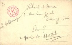 Postal Artista Los Sotomayor Drancy