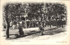 Vintage Postcard Kiosk of Vichy music