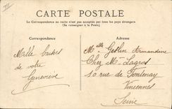 Vintage Postcard Neris Kiosk Baths with the park the hour of the music