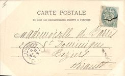 Vintage Postcard Holy Kiosque Mihiel Places Monks