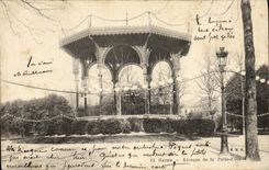 CPA Kiosque de la Patte d'Oie Reims 