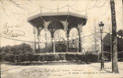 CPA Kiosque de la Patte d'Oie Reims 