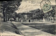 Vintage Postcard Epernay Kiosk the basin of Jard