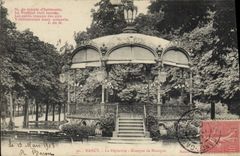 CPA Kiosque de musique La Pepiniere Nancy 