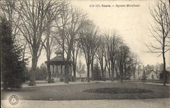Vintage Postcard Kiosk Turns Mirabeau Public garden
