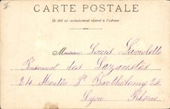 Vintage Postcard Dog Dogs Expecting the lunch