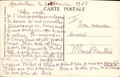 CPA Militaria Arrivee a Boulogne de l'Etat Major du General French 