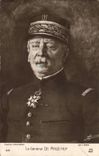 Vintage Postcard Militaria the General one of Maud' Huy