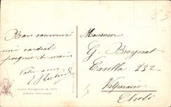 CPA Militaria General Pau 