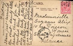 Vintage Postcard Militaria The Right Hon John Burns