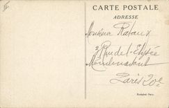 Vintage Postcard Militaria Our Joffre Visseaux