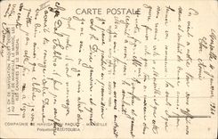 CPA Bateau Paquebot Koutoubia Compagnie de Navigation Paquet Marseille