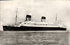 Modern Postcard Boat Steamer French Line Freedom Line Le Havre Southampton New York