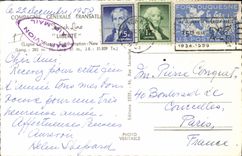 CPM Bateau Paquebot French Line Liberte Ligne Le Havre Southampton New York