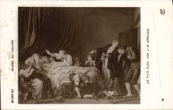 CPA Paris Musee du Louvre Le fils puni Greuze 