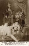 Postal Salón de París Darriet Gato que acecha pájaros