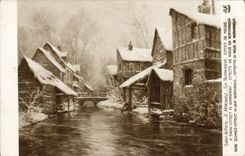 CPA Salon de Paris Maroniez En Normandie Effet de neige 