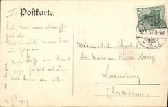 Postal Niño Pintura